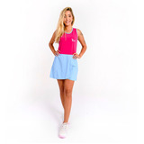 Vestido Tennis Sport Infantil - Rosa Com